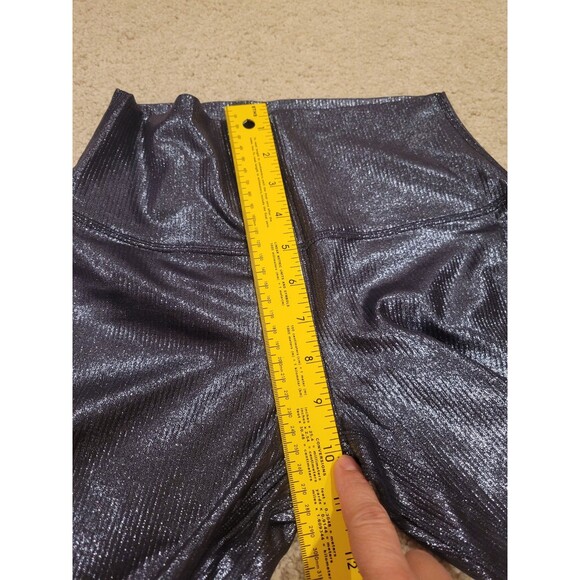 NWT Lululemon Align Rib Pant 28” Shine RARN shiny Blue Leggings Size 6 MSRP $128 - Picture 6 of 11